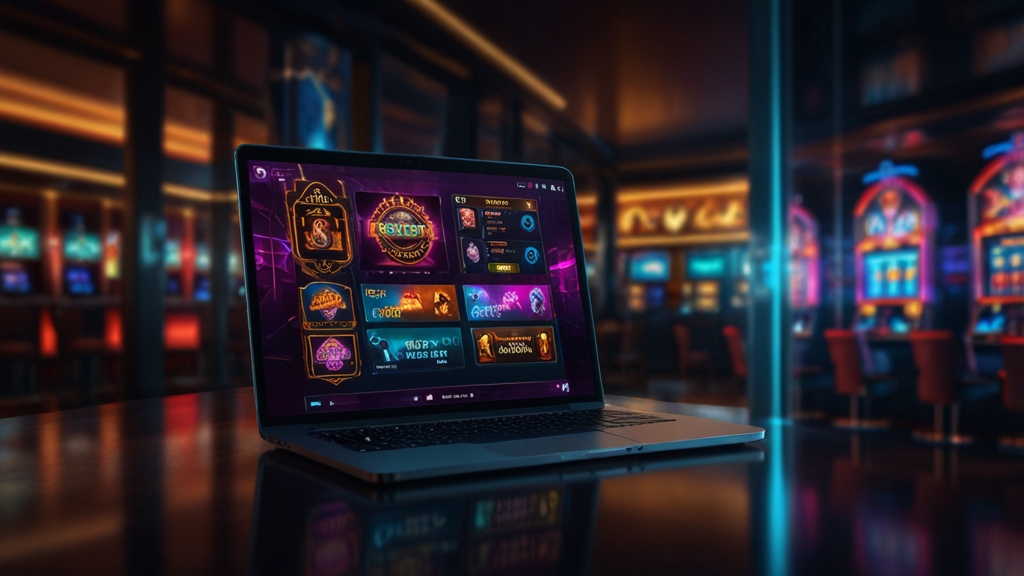 Phone, laptop, and tablet showing a casino login page