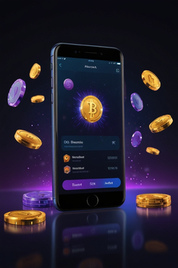 Night Luck casino app on smartphone